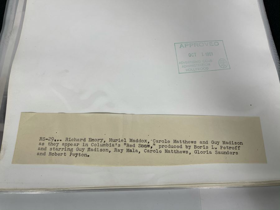 Actress Carole Mathews Old Hollywood Personal Filmography Scrapbook With Movie Scene & Set B&W Photos And Clippings Westerns - See Photos [Photo 56]