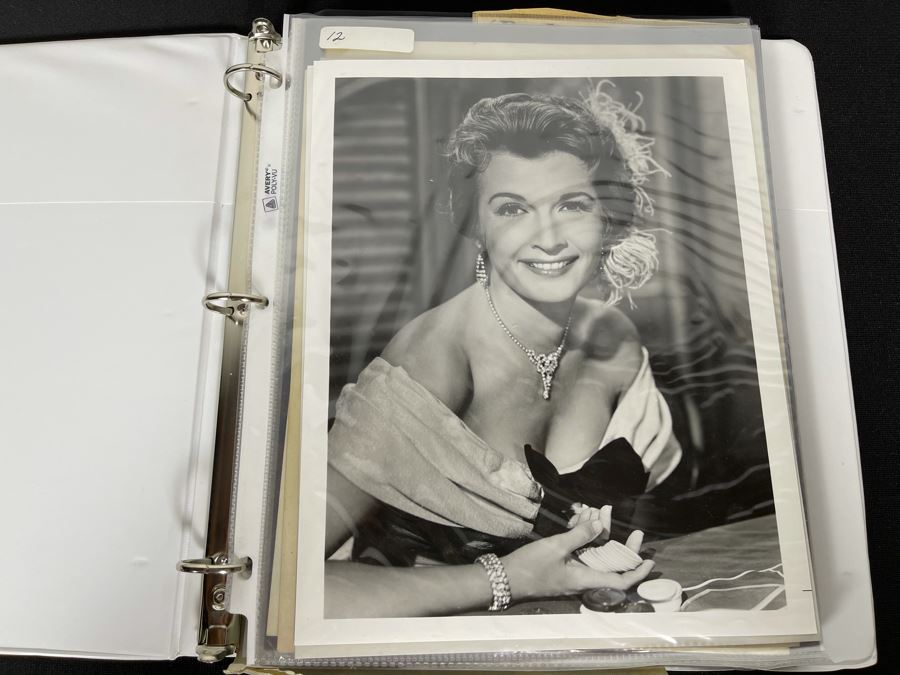Actress Carole Mathews Old Hollywood Personal Filmography Scrapbook ...