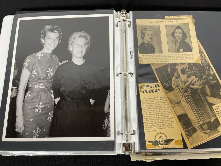 Actress Carole Mathews Old Hollywood Personal Filmography Scrapbook With Movie Scene & Set B&W Photos And Clippings Westerns - See Photos [Photo 14]