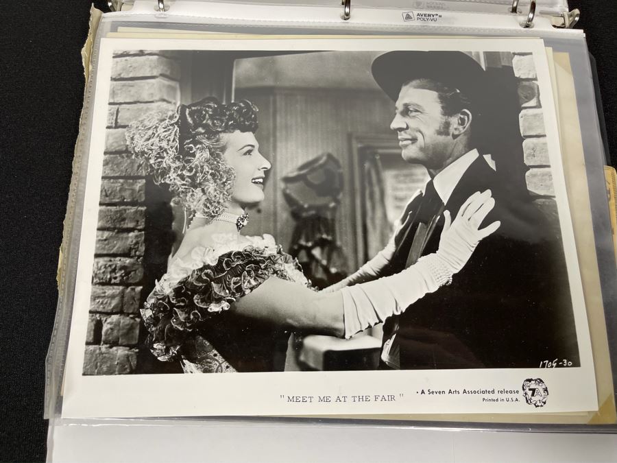 Actress Carole Mathews Old Hollywood Personal Filmography Scrapbook With Movie Scene & Set B&W Photos And Clippings Westerns - See Photos [Photo 4]