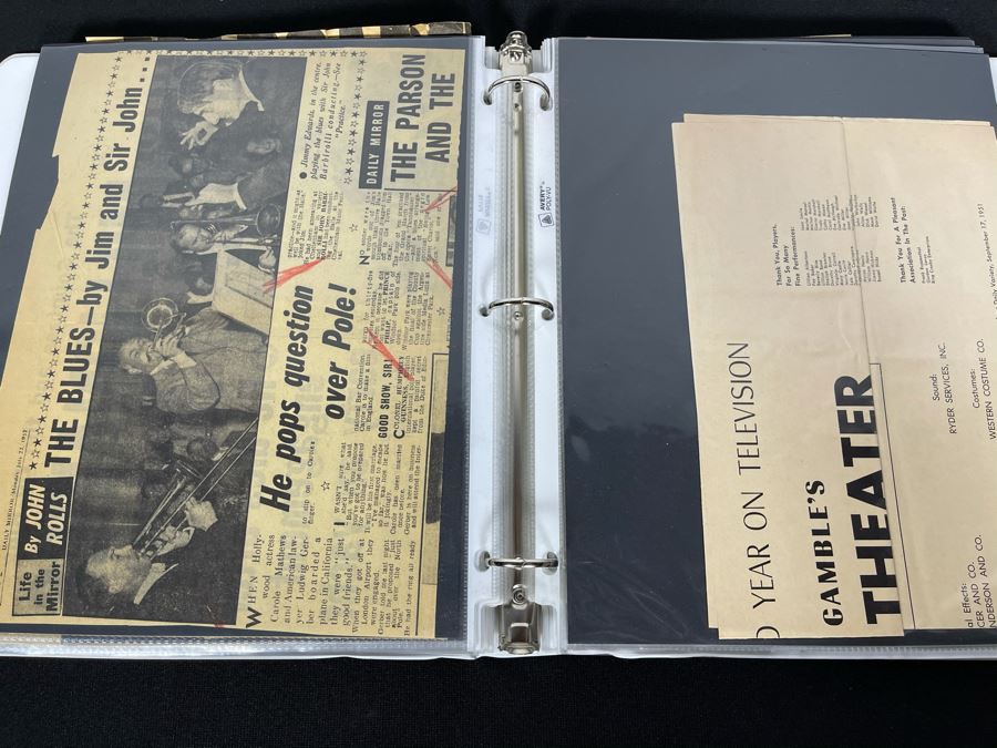 Actress Carole Mathews Old Hollywood Personal Filmography Scrapbook With Movie Scene & Set B&W Photos And Clippings - See Photos [Photo 18]