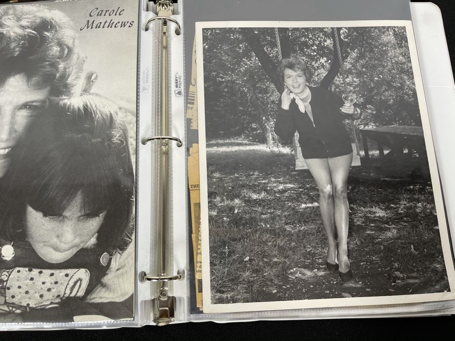 Actress Carole Mathews Old Hollywood Personal Filmography Scrapbook With Movie Scene & Set B&W Photos And Clippings - See Photos [Photo 19]