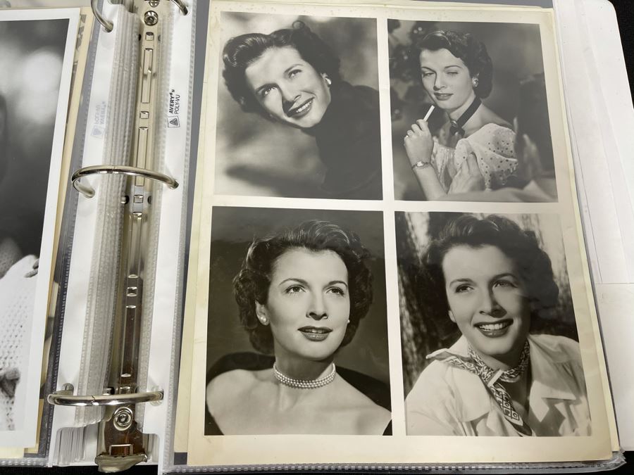 Actress Carole Mathews Old Hollywood Personal Filmography Scrapbook ...