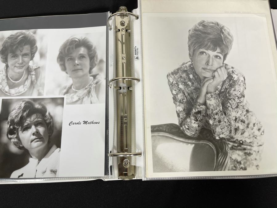 Actress Carole Mathews Old Hollywood Personal Filmography Scrapbook With Movie Scene & Set B&W Photos And Clippings Westerns - See Photos [Photo 6]