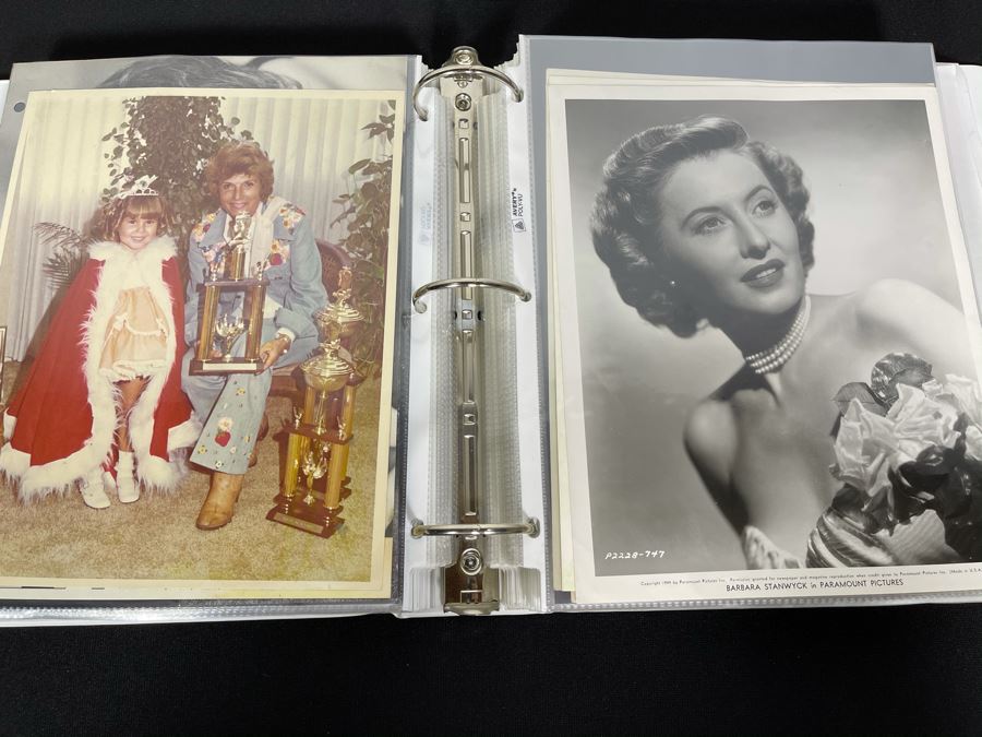 Actress Carole Mathews Old Hollywood Personal Filmography Scrapbook With Movie Scene & Set B&W Photos And Clippings Westerns - See Photos [Photo 18]