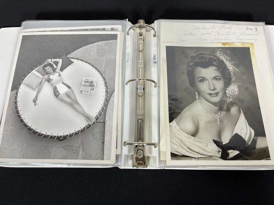Actress Carole Mathews Old Hollywood Personal Filmography Scrapbook With Movie Scene & Set B&W Photos And Clippings Westerns - See Photos [Photo 29]