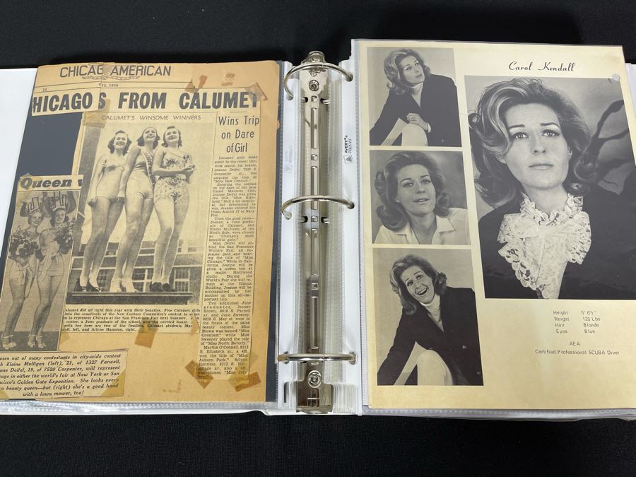 Actress Carole Mathews Old Hollywood Personal Filmography Scrapbook With Movie Scene & Set B&W Photos And Clippings Westerns - See Photos [Photo 9]