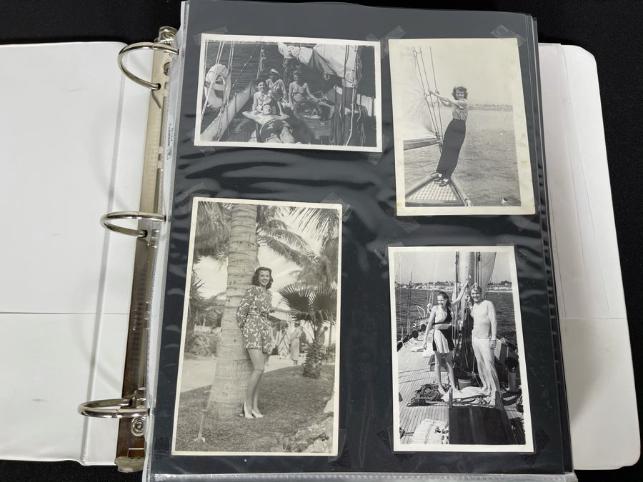 Actress Carole Mathews Old Hollywood Personal Filmography Scrapbook With Movie Scene & Set B&W Photos And Clippings Westerns - See Photos [Photo 4]