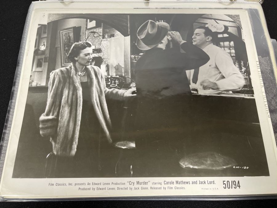 Actress Carole Mathews Old Hollywood Personal Filmography Scrapbook With Movie Scene & Set B&W Photos And Clippings Westerns - See Photos [Photo 22]