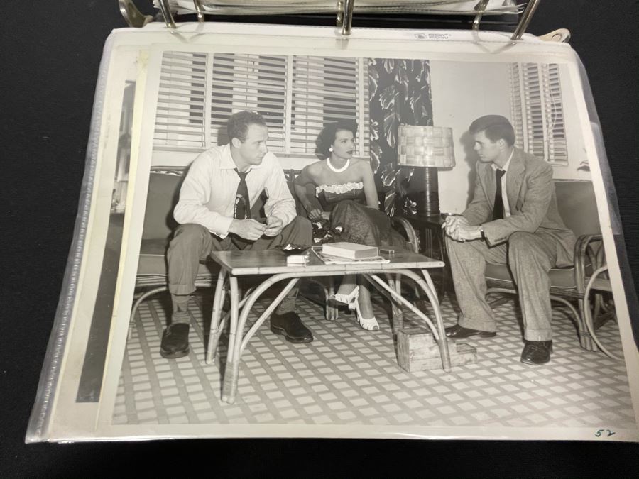 Actress Carole Mathews Old Hollywood Personal Filmography Scrapbook With Movie Scene & Set B&W Photos And Clippings Westerns - See Photos [Photo 20]