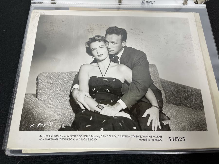 Actress Carole Mathews Old Hollywood Personal Filmography Scrapbook With Movie Scene & Set B&W Photos And Clippings Westerns - See Photos [Photo 30]
