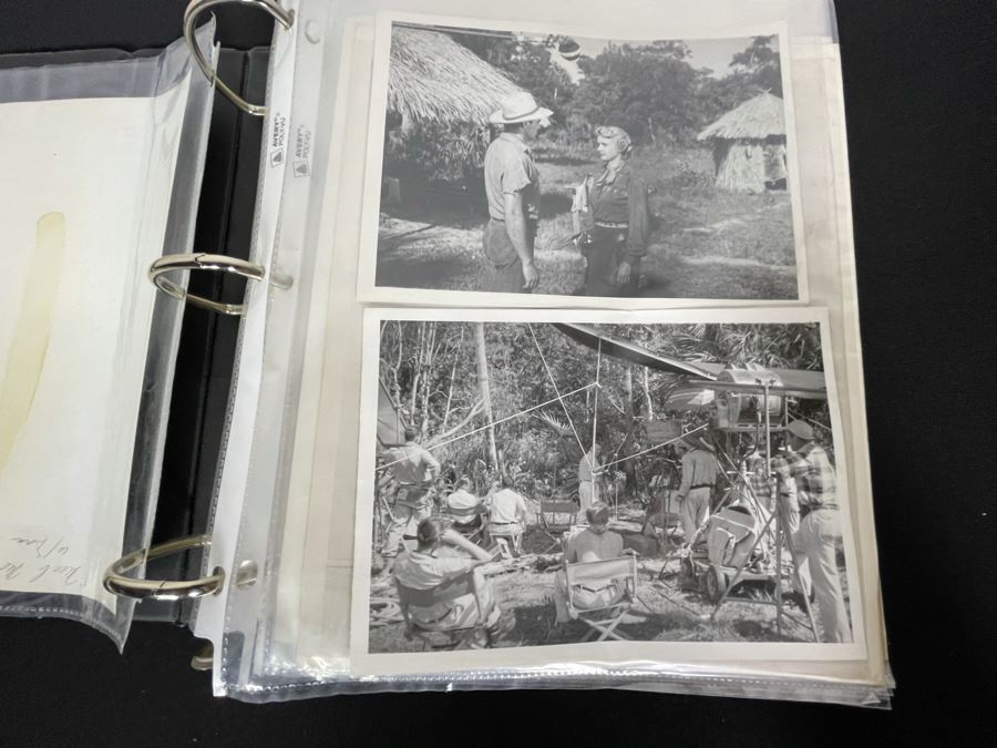 Actress Carole Mathews Old Hollywood Personal Filmography Scrapbook With Movie Scene & Set B&W Photos And Clippings Westerns - See Photos [Photo 6]