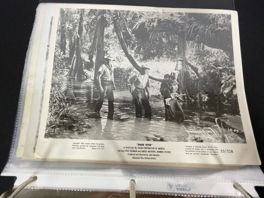 Actress Carole Mathews Old Hollywood Personal Filmography Scrapbook With Movie Scene & Set B&W Photos And Clippings Westerns - See Photos [Photo 17]