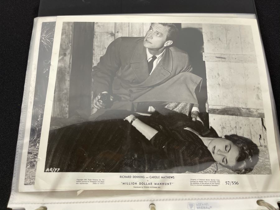 Actress Carole Mathews Old Hollywood Personal Filmography Scrapbook With Movie Scene & Set B&W Photos And Clippings Westerns - See Photos [Photo 29]