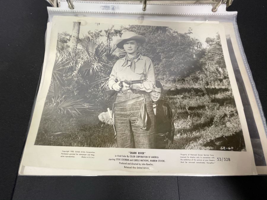 Actress Carole Mathews Old Hollywood Personal Filmography Scrapbook With Movie Scene & Set B&W Photos And Clippings Westerns - See Photos [Photo 21]