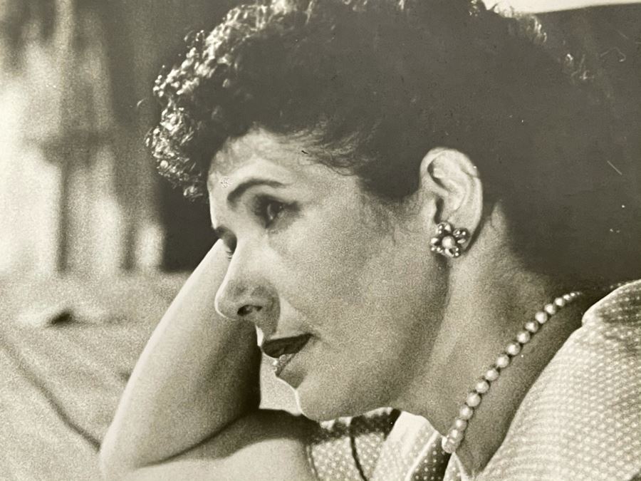 Signed B&W Photograph From Actress Ella 8.5 X 11 [Photo 6]