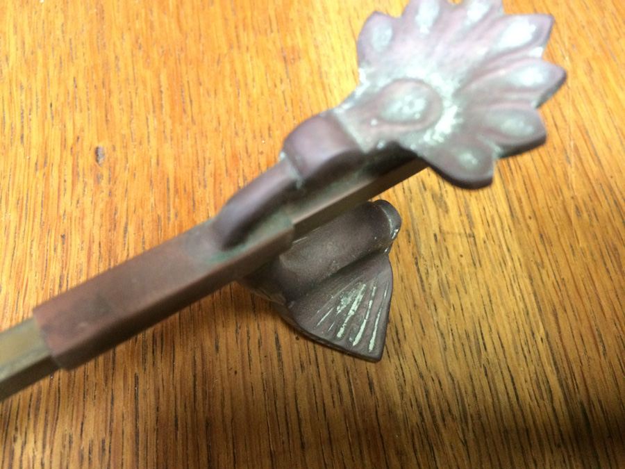 Hand Painted Japanese Bowl with Adjustable Copper Stand [Photo 14]