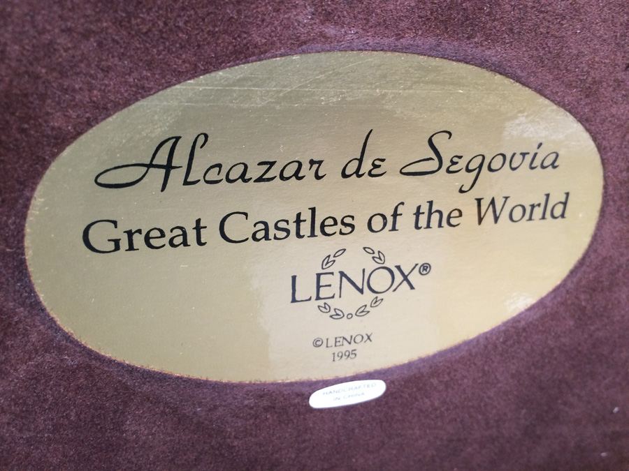 Alcazar de Segovia Great Castles of the World LENOX 1995 [Photo 6]