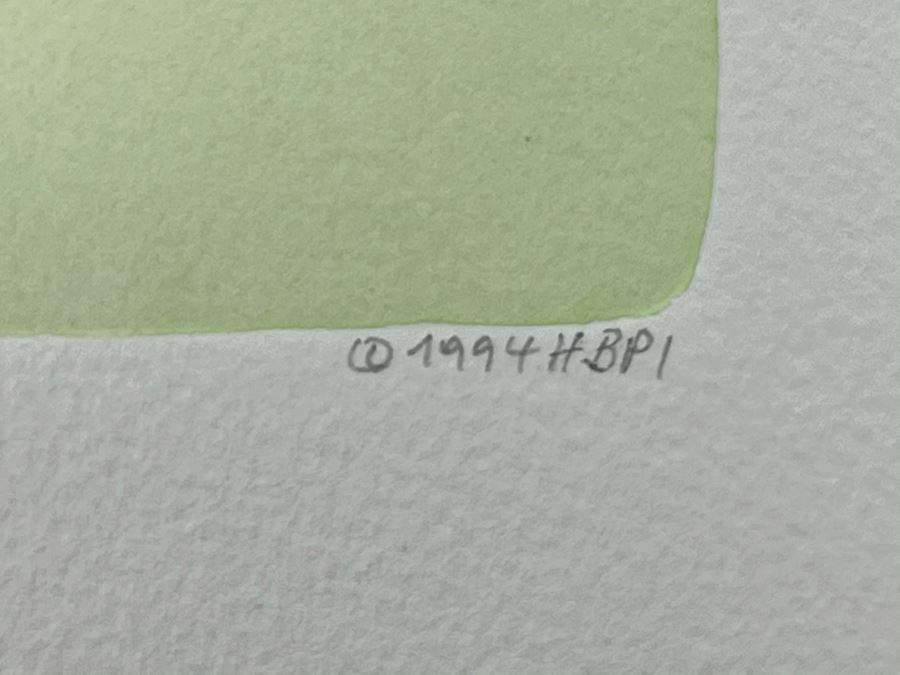 Limited Edition The Flintstones Lithograph From Vintage TV Commercial Possibly The Flintstones Vitamins Commercial Hanna Barbera 6 X 5 [Photo 4]