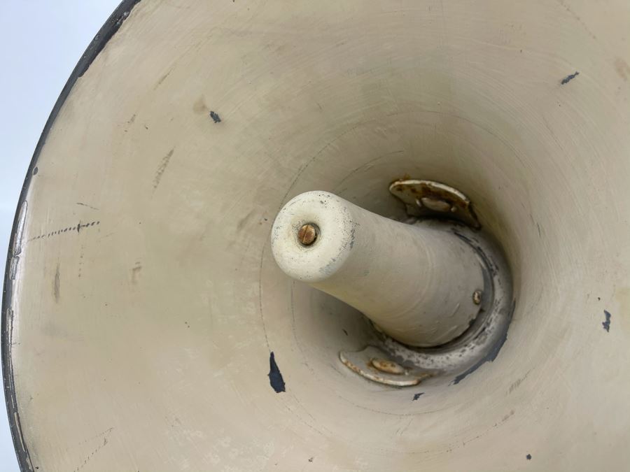 Vintage American Civil Defense Loudspeaker Alarm Warning Speaker By University Loudspeakers SAHF 15.5R W X 17L [Photo 13]