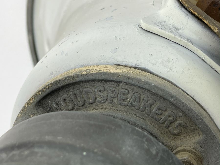 Vintage American Civil Defense Loudspeaker Alarm Warning Speaker By University Loudspeakers SAHF 15.5R W X 17L [Photo 5]