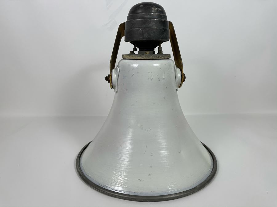 Vintage American Civil Defense Loudspeaker Alarm Warning Speaker By University Loudspeakers SAHF 15.5R W X 17L [Photo 9]