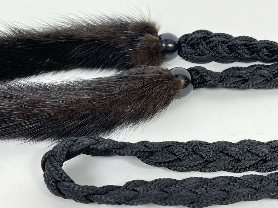 Fur-Tipped Braided Belt 48'L [Photo 3]
