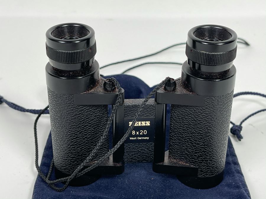 ZEISS West Germany Portable 8 X 20 Binoculars With Pouch [Photo 4]
