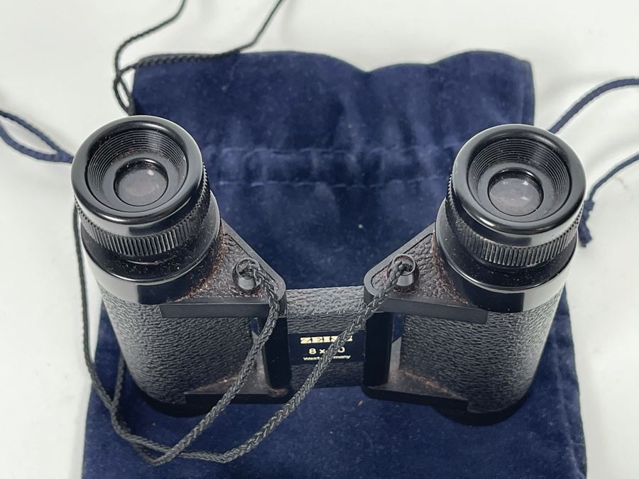 ZEISS West Germany Portable 8 X 20 Binoculars With Pouch [Photo 5]