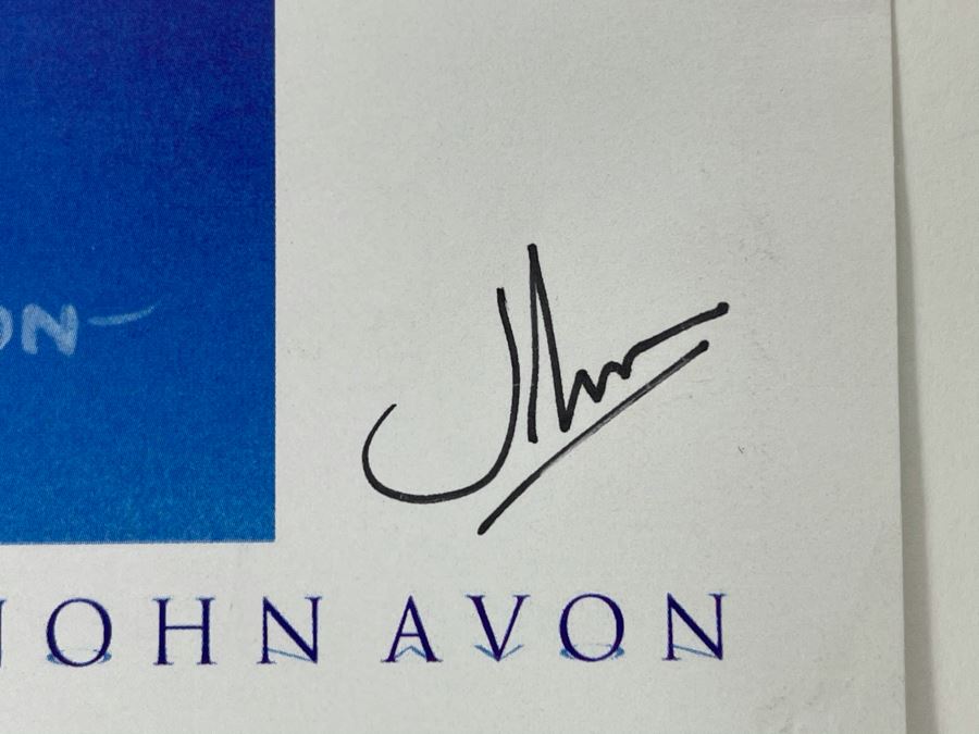 Signed John Avon Magic: The Gathering Cloud Dragon Portal Print 11.5 X 8.5 [Photo 4]