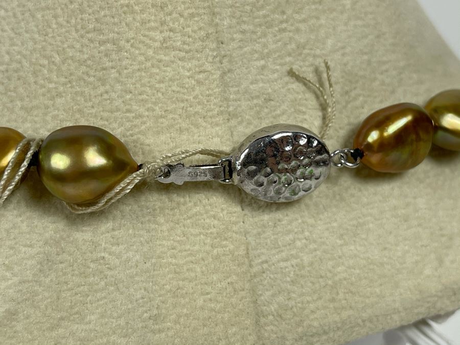 16' Pearl Necklace With Sterling Silver Clasp [Photo 8]