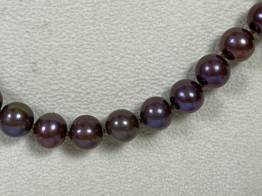 18' Pearl Necklace With Sterling Silver Clasp Retails $195 [Photo 4]