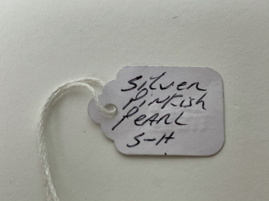 Sterling Silver Pinkish Pearl Ring 6.2g Size 8 Retails $75 [Photo 10]