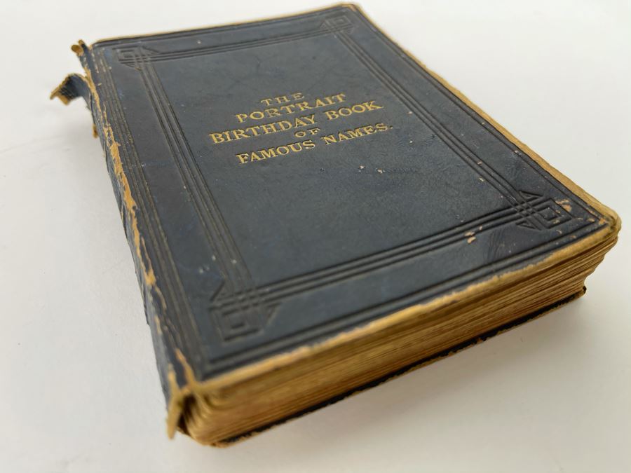 Antique Autograph Book Featuring Dozens Of Unresearched Autographs - One Featured In Photo Is George Turner Mayor Of Northampton 1876/1877 Some Signatures Date To 1820s [Photo 5]