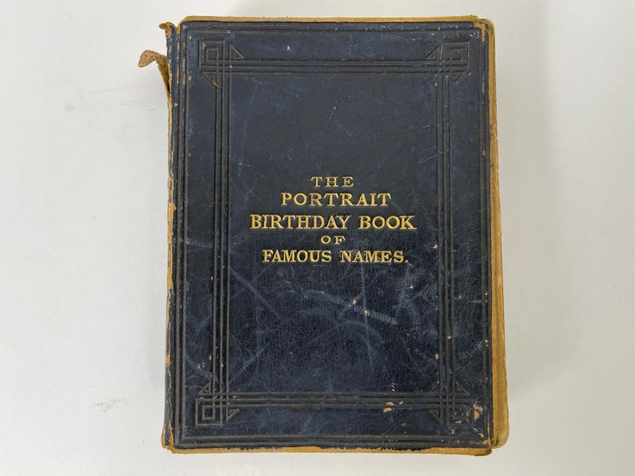 Antique Autograph Book Featuring Dozens Of Unresearched Autographs - One Featured In Photo Is George Turner Mayor Of Northampton 1876/1877 Some Signatures Date To 1820s [Photo 4]