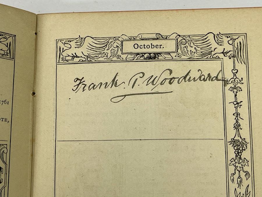 Antique Autograph Book Featuring Dozens Of Unresearched Autographs - One Featured In Photo Is George Turner Mayor Of Northampton 1876/1877 Some Signatures Date To 1820s [Photo 11]