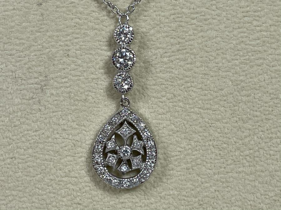 Sterling Silver Pendant Necklace 16L [Photo 7]
