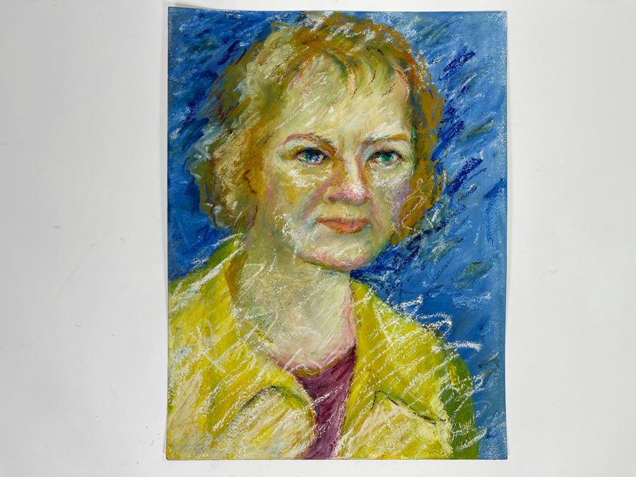 Original Jean Klafs Self-Portrait 12 X 16 [Photo 2]