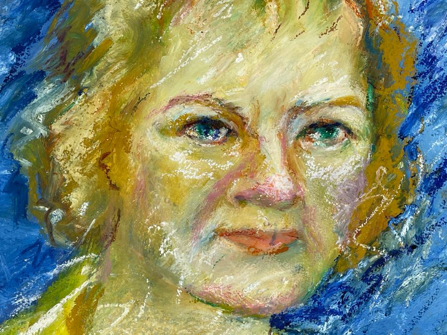 Original Jean Klafs Self-Portrait 12 X 16 [Photo 3]