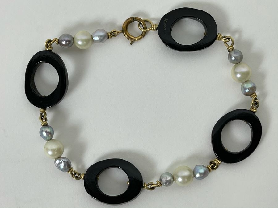 Hawaiian Pearl Bracelet 8L [Photo 3]