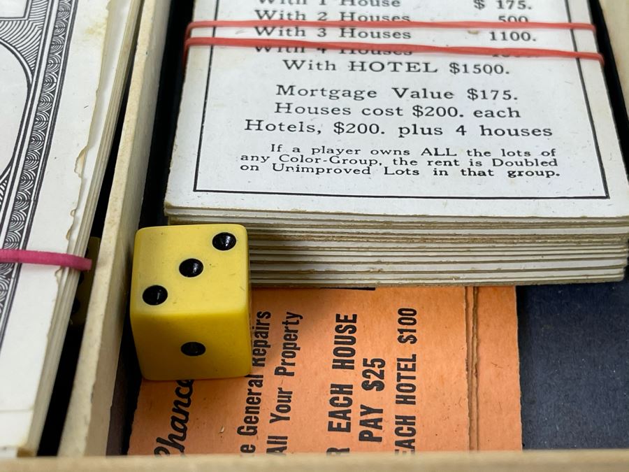 Vintage 1940s Parker Brothers Monopoly Game [Photo 7]