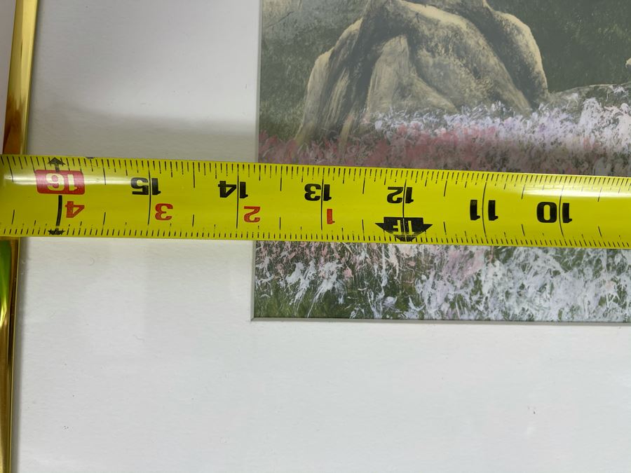 Original Framed Miguel Dominguez Plein Air Landscape Artwork 14 X 10 [Photo 10]