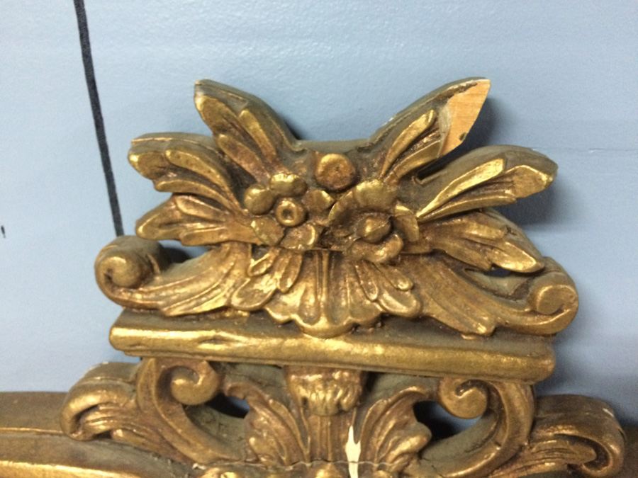 Large Gilded Double Mirror [Photo 9]