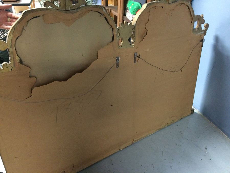 Large Gilded Double Mirror [Photo 13]