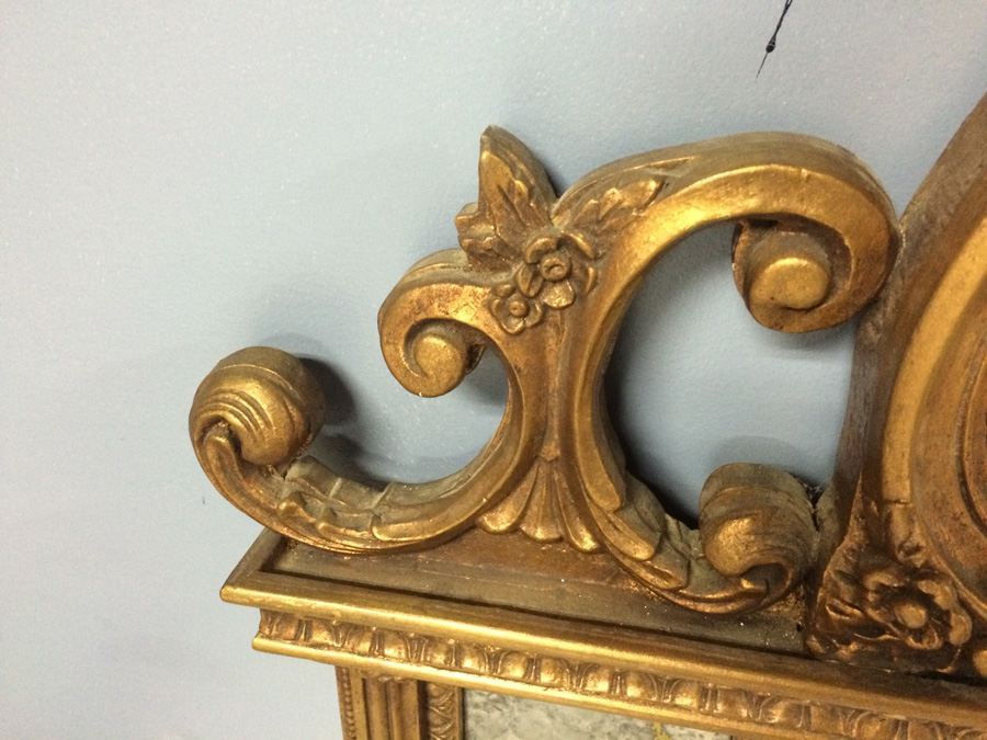 Large Gilded Double Mirror [Photo 10]