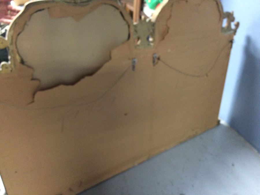 Large Gilded Double Mirror [Photo 12]