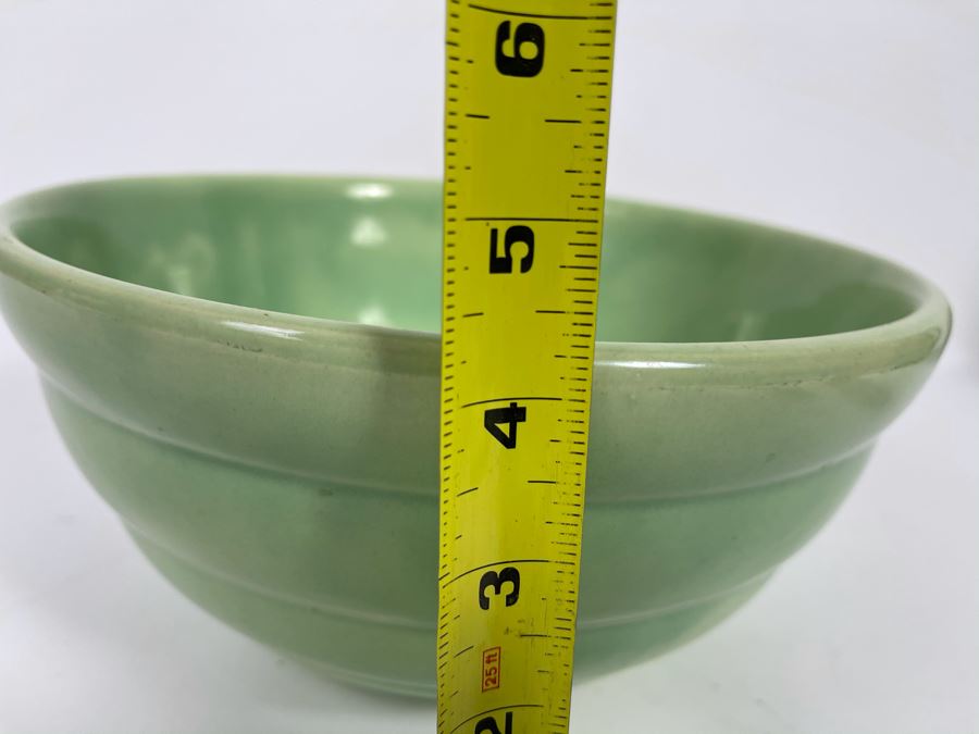 Vintage Mid-Century Bauer Pottery Bowl 9.25W X 4.25H [Photo 7]