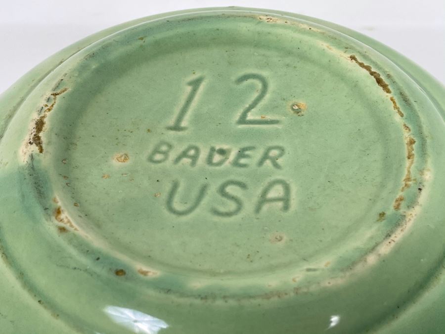 Vintage Mid-Century Bauer Pottery Bowl 9.25W X 4.25H [Photo 2]