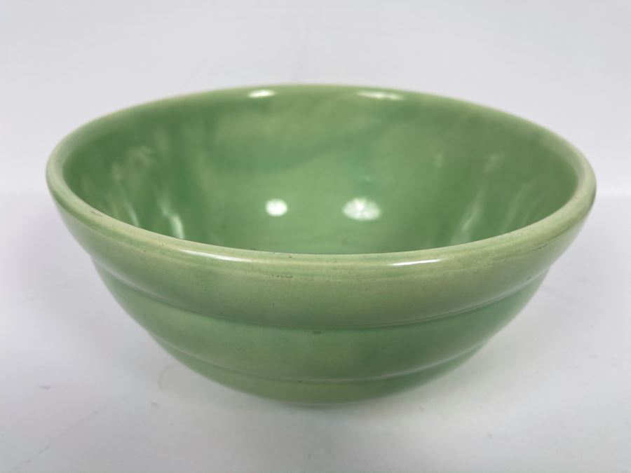 Vintage Mid-Century Bauer Pottery Bowl 9.25W X 4.25H [Photo 4]