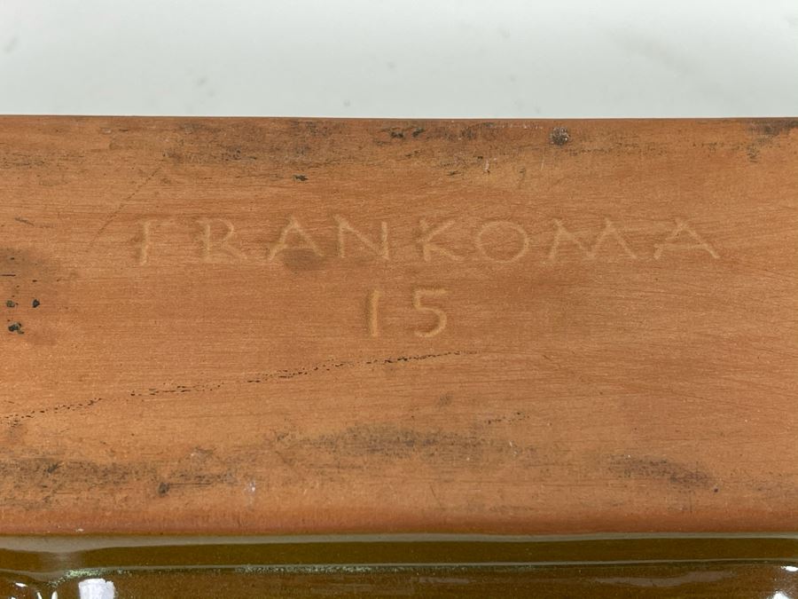 Vintage Frankoma Pottery Pitcher 12W X 4D X 3.5H [Photo 6]